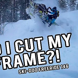 Skinz Airframe Running Boards | 2021 Ski-Doo Freeride 146 - YouTube